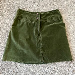 Vintage Express Women’s A-Line Velour Mini Skirt Size 5/6